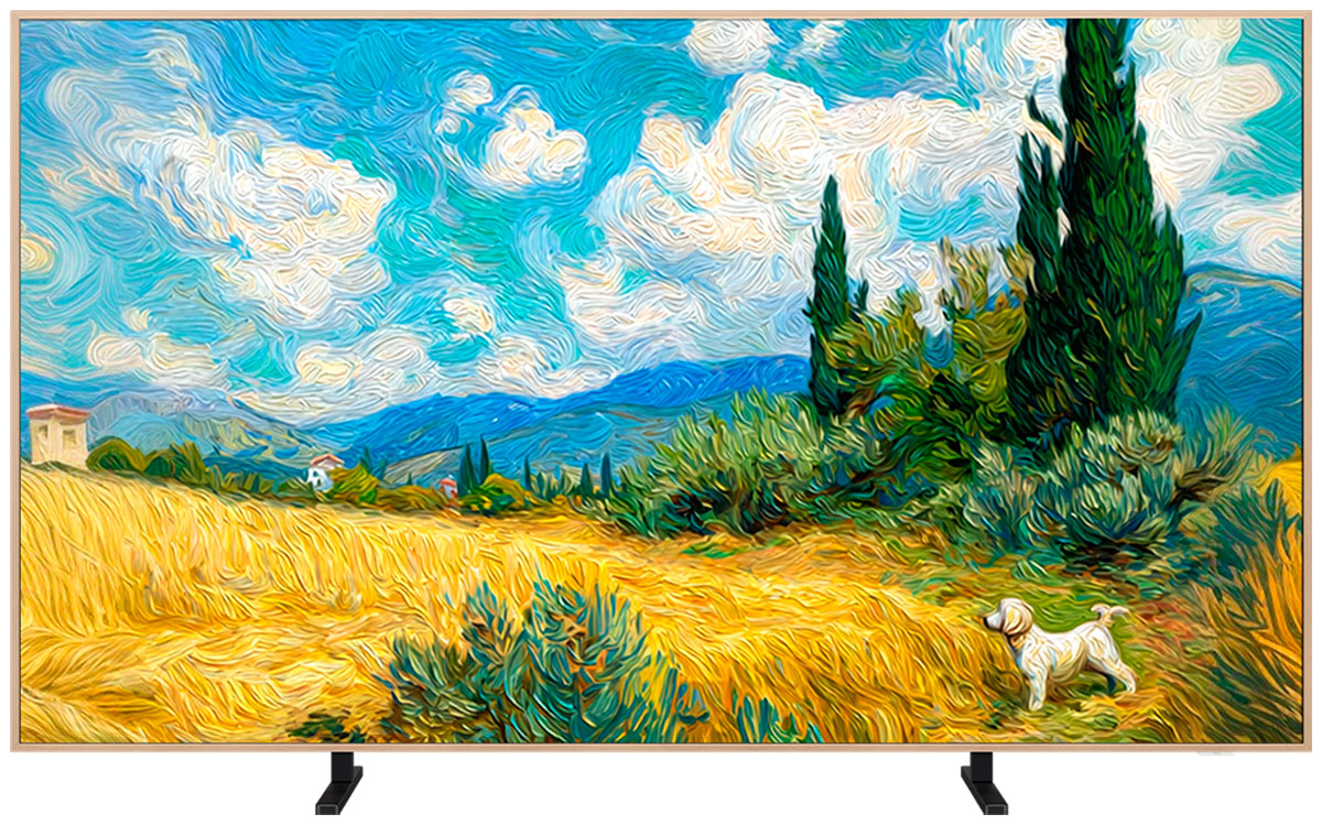 Телевизор TCL 65A400 Pro QLED, 4K UHD, Google TV, бежевый