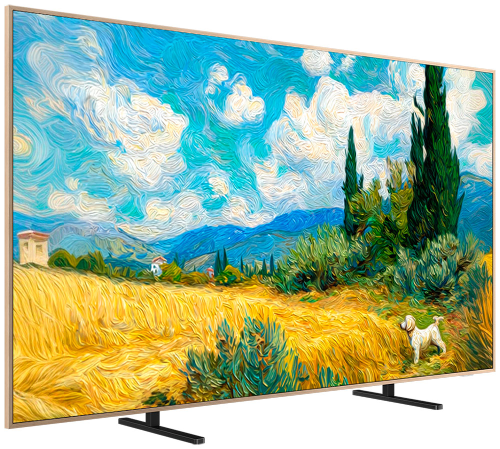Телевизор TCL 65A400 Pro QLED, 4K UHD, Google TV, бежевый - изображение 2