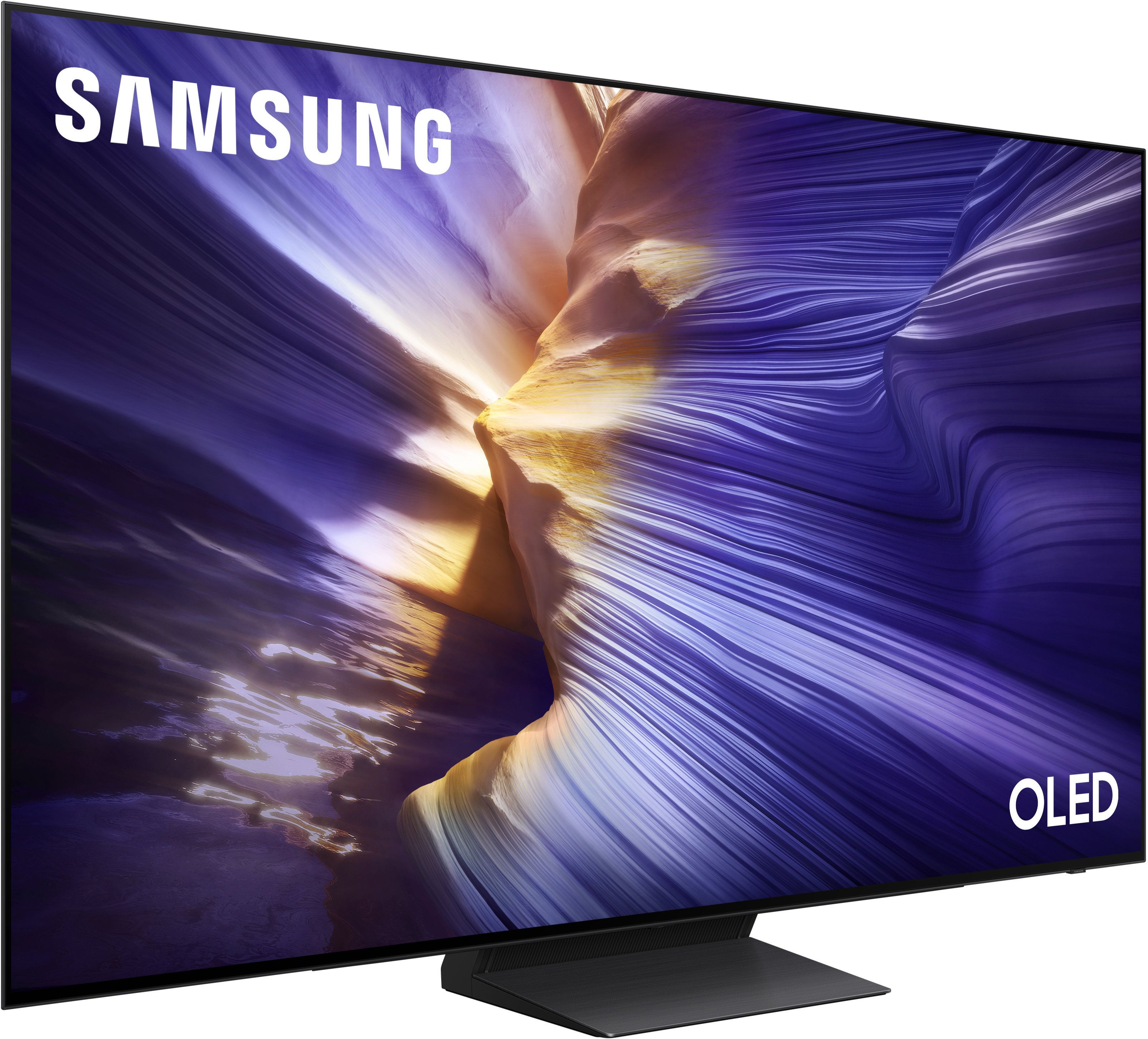 Телевизор Samsung QE65S90F, OLED, 4K UHD, Чер. графит, смарт ТВ - изображение 2