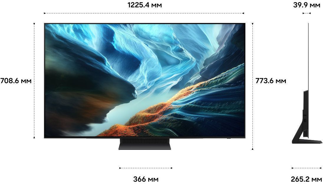 Телевизор Samsung QE55S90HAU (2026), Oled, 4K UHD - изображение 4