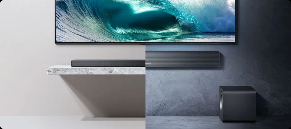 Саундбар Samsung HW-QS700F, 3.1.2, 200Вт +150Вт черный - изображение 3