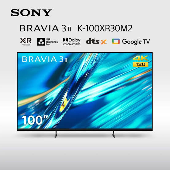 Телевизор Sony Bravia 3 K-100XR30M2, 4K UHD, 2026 - изображение 2